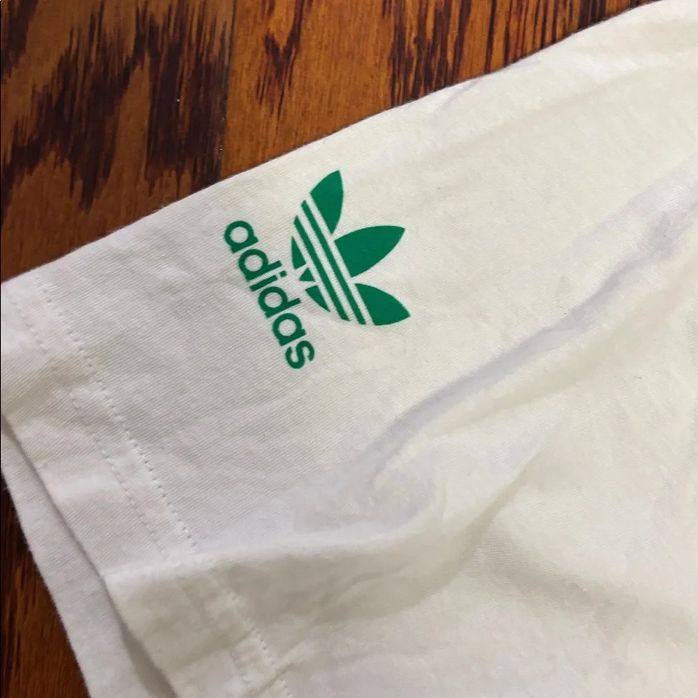 Adidas Vintage Celtics Basketball White Cotton T-Shirt Men’s Size: XL